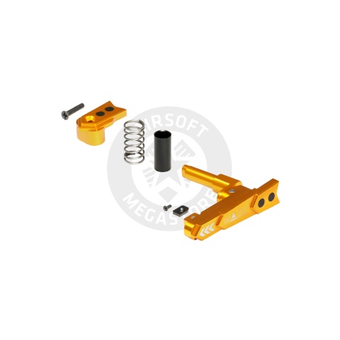 Maxx Model CNC Aluminum Advanced Magazine Release (Style A)(Gold)